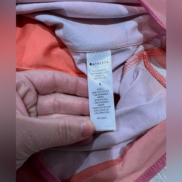 Athleta Printed Mesh Racer Run Shorts Training
Running Athletic - Size S - Picture 8 of 9